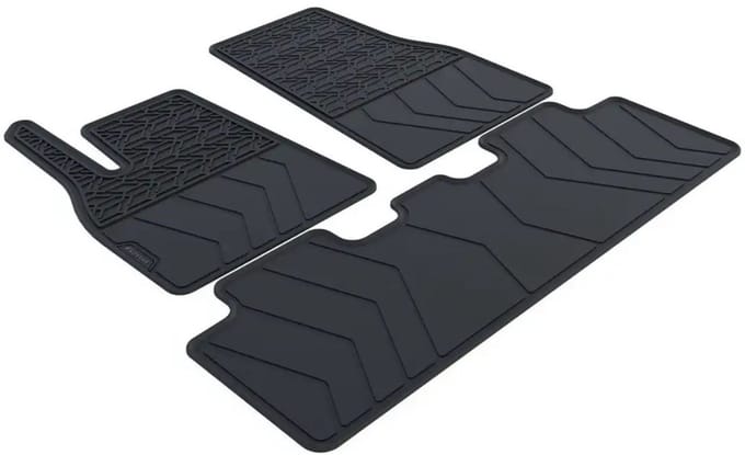 Tesla Model Y Juniper 2025+ Rubber Vloermatten Interieur – All Weather