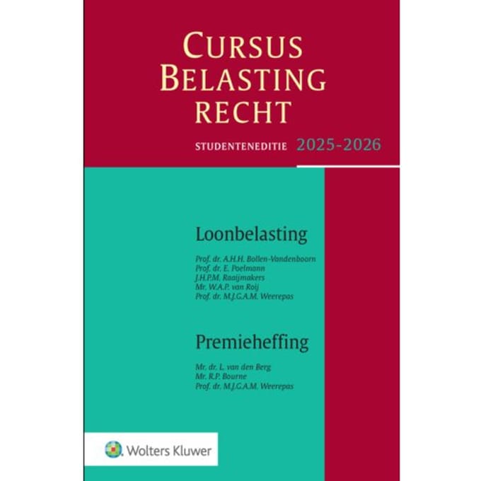 Cursus Belastingrecht / 2025-2026