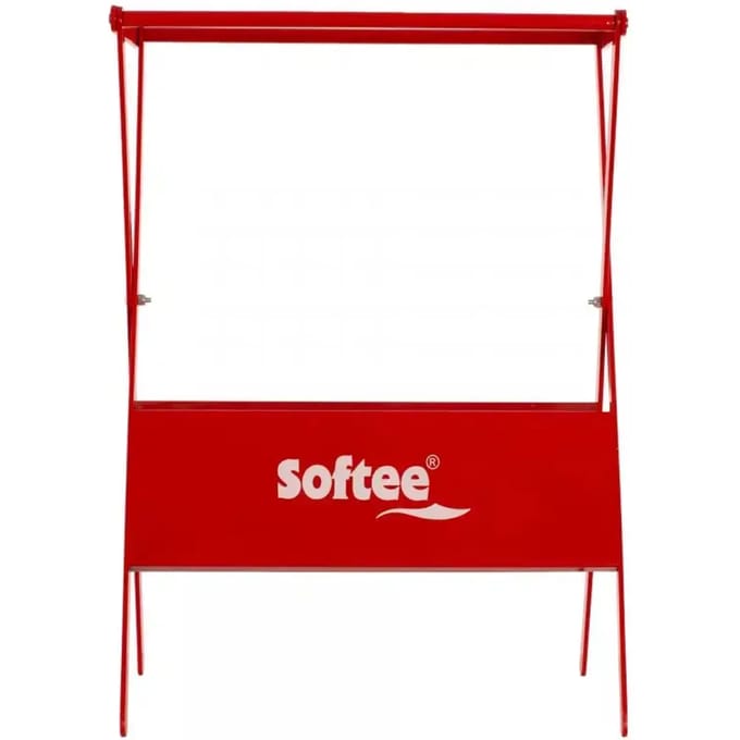 Softee Padel/tennis/badminton Rackethouder Zwart - 69.5x50x37 cm