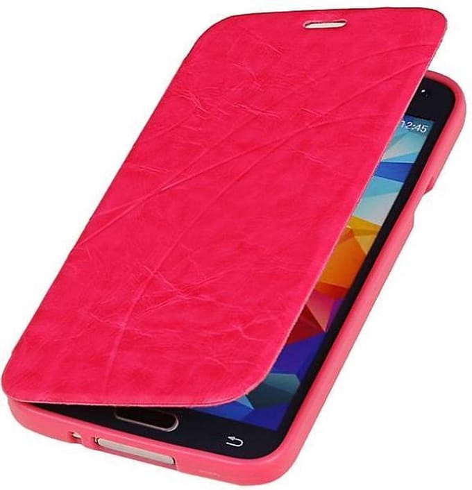 Easy Booktype hoesje Geschikt voor Samsung Galaxy A5 Roze