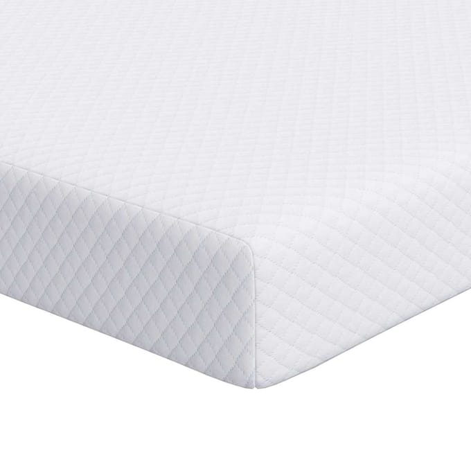 vidaXL - Geheugen - Schuim - Matras - Topper - 80 - x - 200 - cm - Thick - Zacht - Wit