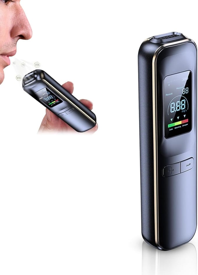 Lexium Alcoholtesters - Blaastest - Alcohol Meter - Alcoholtester Digitaal - Alcoholtest - Alcohol Tester