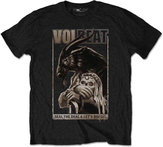 Volbeat - Boogie Goat Heren Tshirt - XL - Zwart
