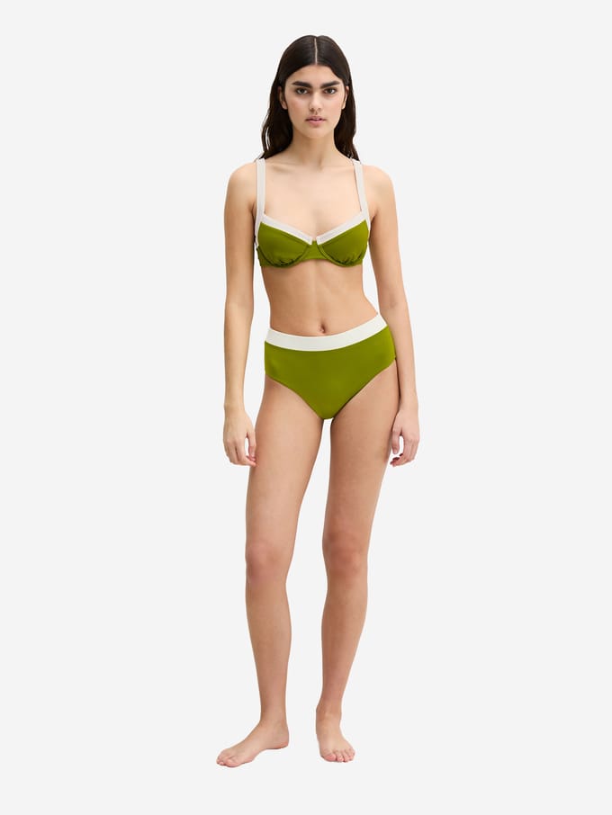 Marc O'Polo Vrouwen Bikini broekjes Contrast Binding
