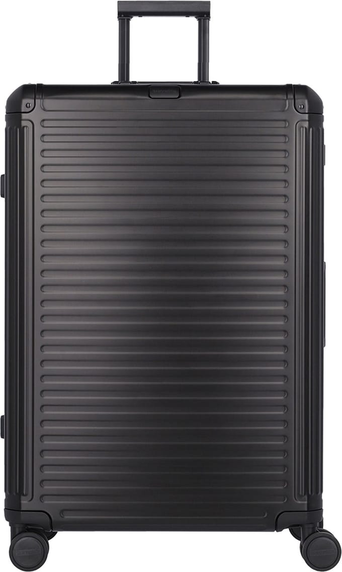 Travelite Next Trolley L Aluminium Black
