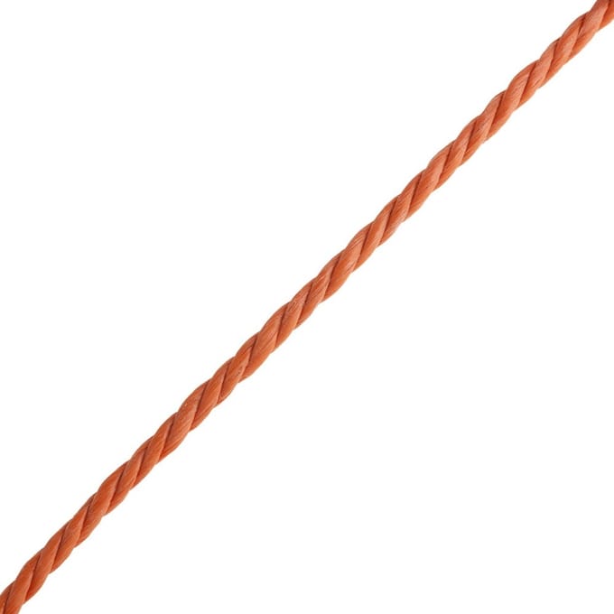 POLYPROPYLEEN ORANJE 4MM, PER METER