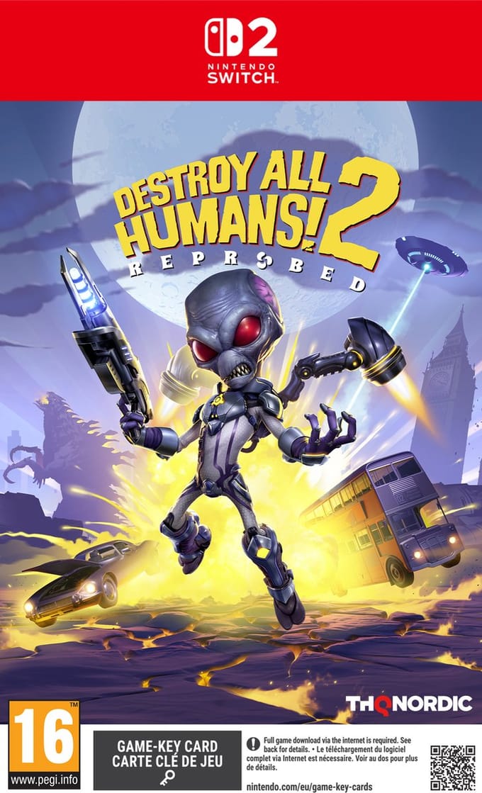 Destroy All Humans! 2: Reprobed - Nintendo Switch 2 - Action