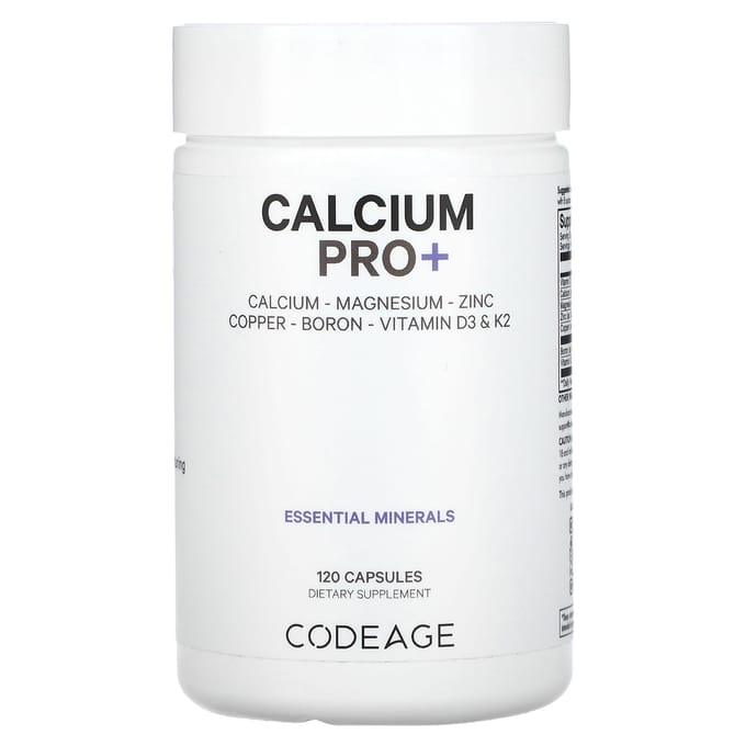 Codeage, Calcium Pro+, 120 capsules