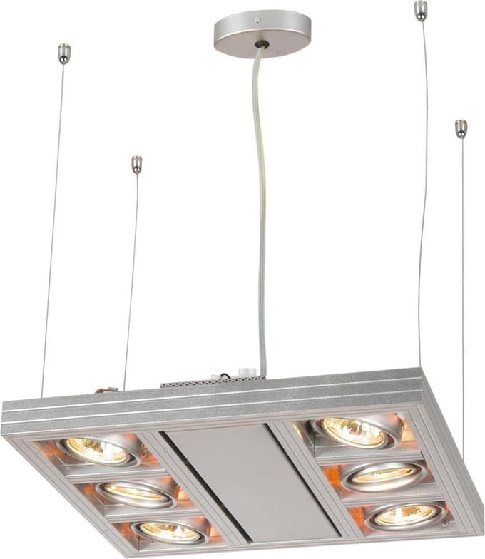 Hanglamp LED Cool Incl.6Xmr16 Kort 50W/12V Alu