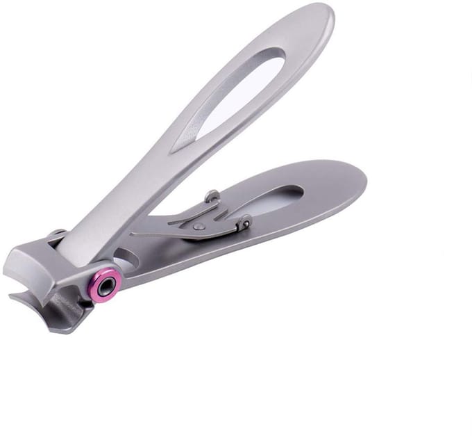 Premax Ring Lock Nagel knipper  -RVS- 7 cm Roze