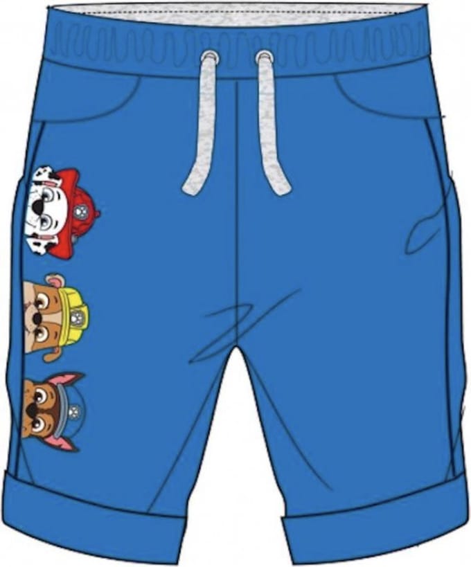 Paw Patrol short - blauw - Maat 134/9 jaar