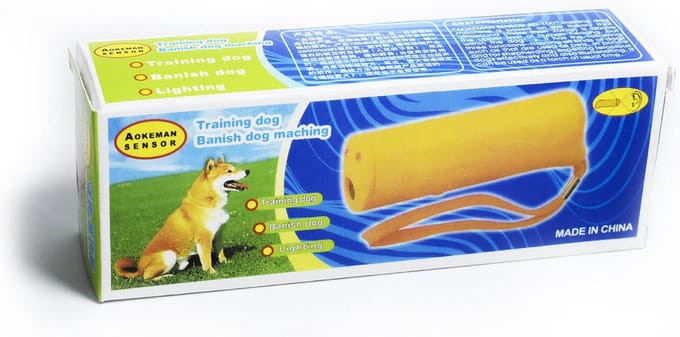 Anti Blaf Apparaat Honden - Geel