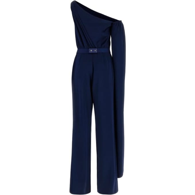 GUESS Marciano By  Clara Jumpsuit Secret Blue Maat: 36 | Jumpsuits Outlet | Dames | Blauw