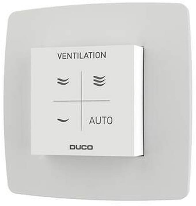 Duco bedieningsschakelaar wit - RF - bedraad - 0000-4602