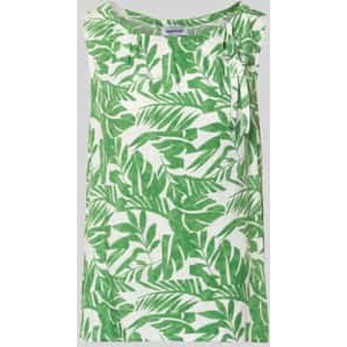 Blouseshirt met strikdetail en ronde hals