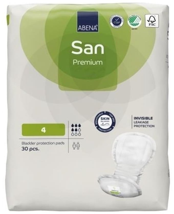 Abena San Premium 4 - 9 paquets de 30 protections