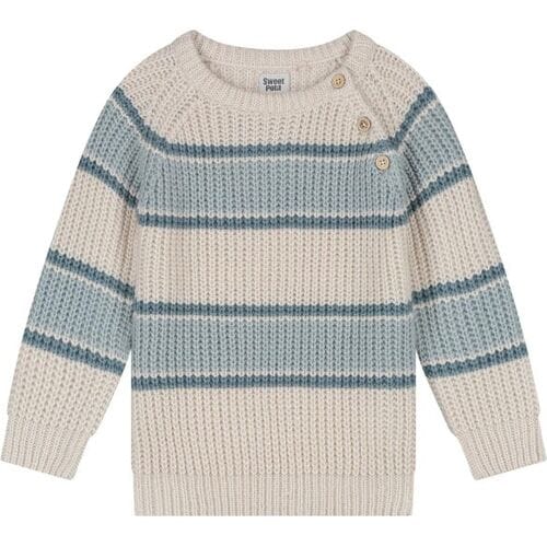 Sweet Petit peuter trui Calle Soft Ecru Melange 92 heren