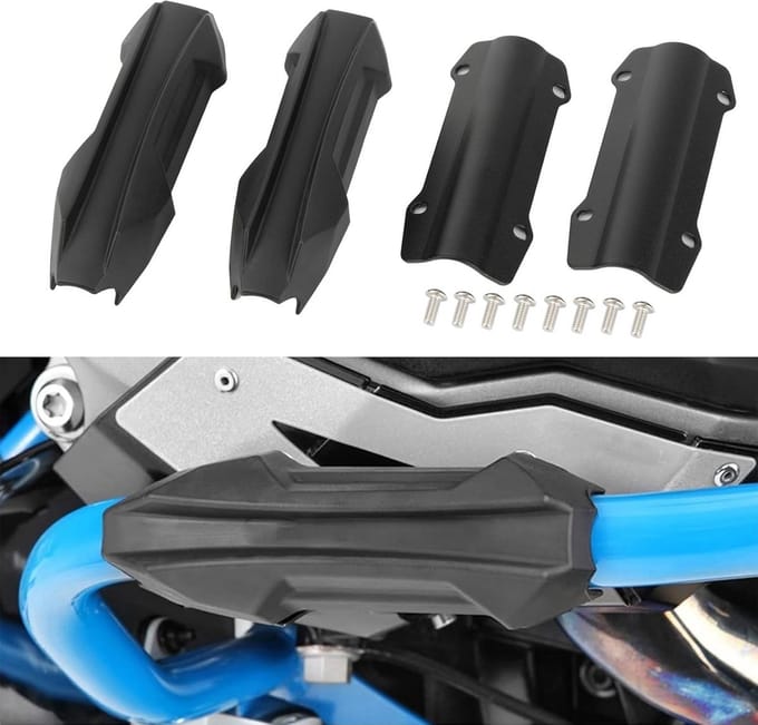 Universele Motorfiets Valbescherming Schuivers voor Motorbumper 25mm - Valbeugel & Frame Protector