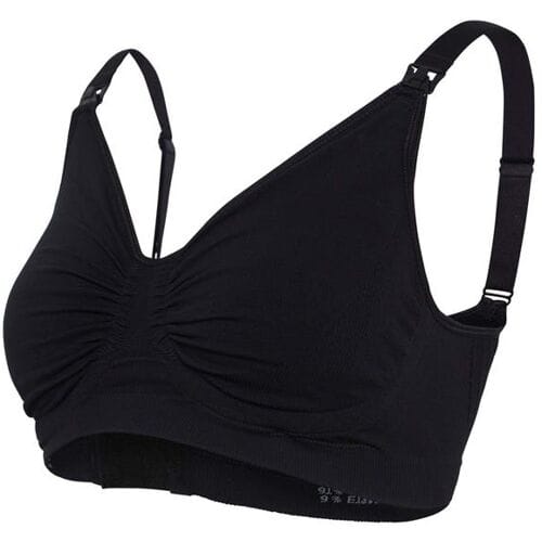 Carriwell Gel-Support Voedingsbh met Flexibele Gelbeugel - Zwart - L