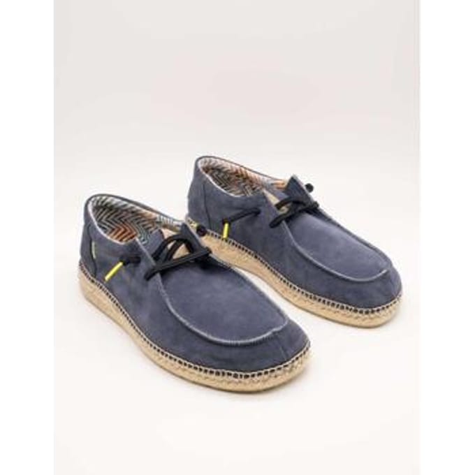 Espadrilles Viguera 2325 Vitelo Azul
