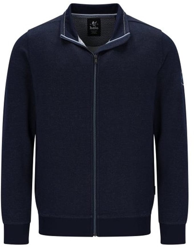 Hajo - Heren Sweatvest – Donkerblauw - maat M
