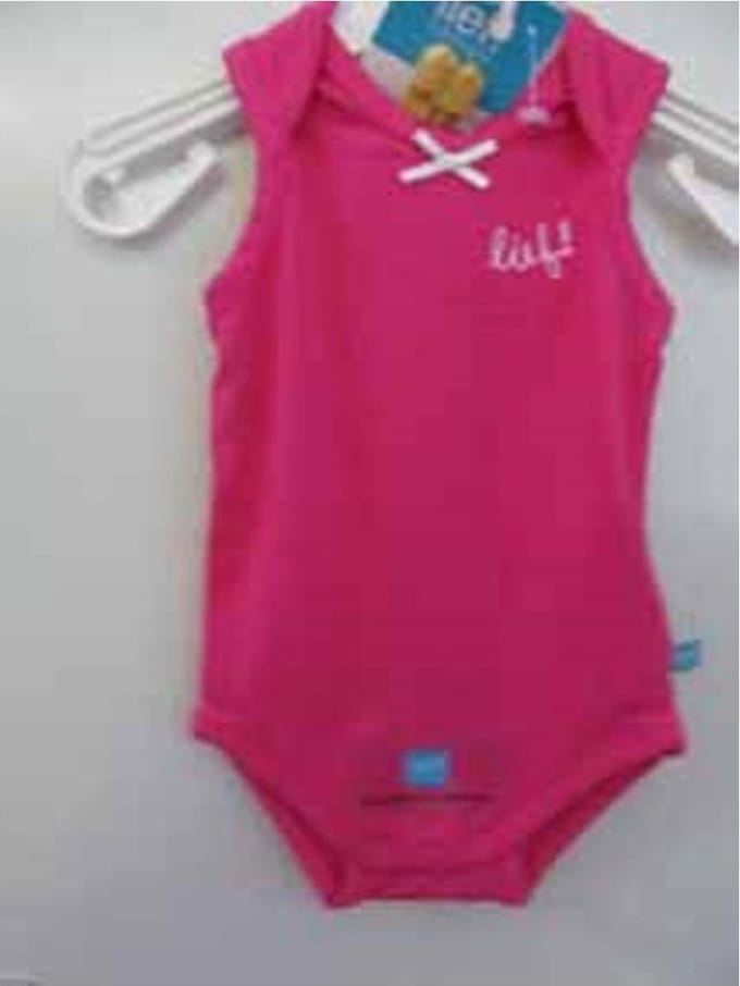 Lief! bodysuit Fuchsia mouwloos mt 56