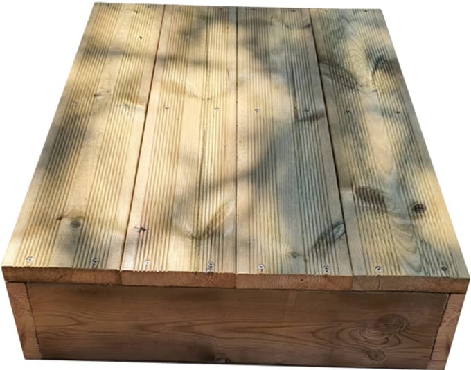 Opstapje - tuintrap trede stapelbaar - 4 planken breedte 160cm H17cm