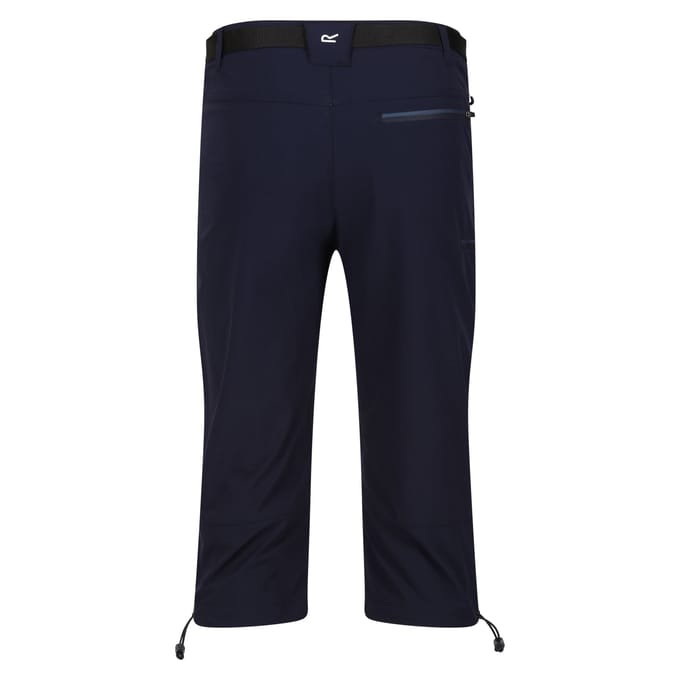 Regatta Heren Xert Stretch III Stretch Active Capri Shorts (Marine)