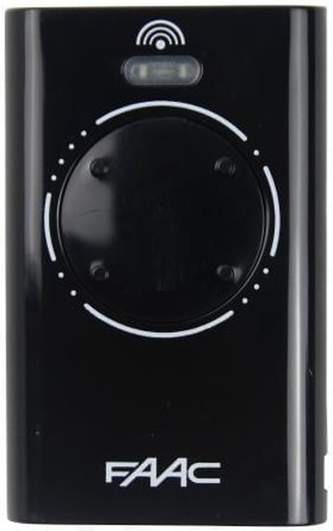 Faac XT4 868 SLH 4-kanaals handzender zwart