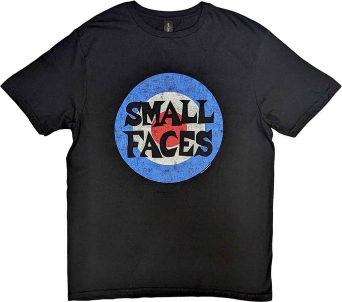 Small Faces - Mod Target Heren T-shirt - XL - Zwart