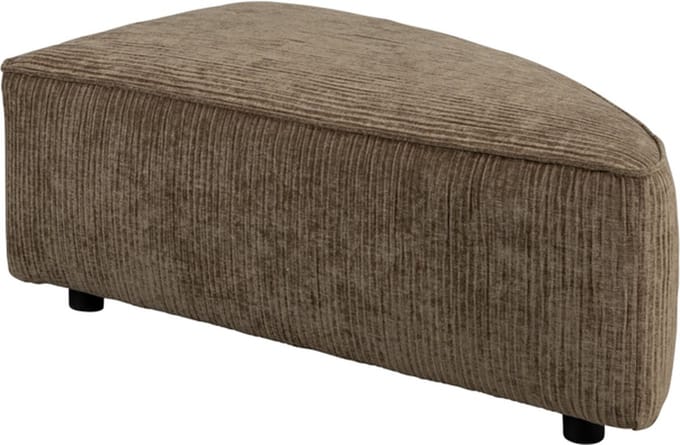 Zuiver Hunter Bank Element Rond Hoek Rechts Moss