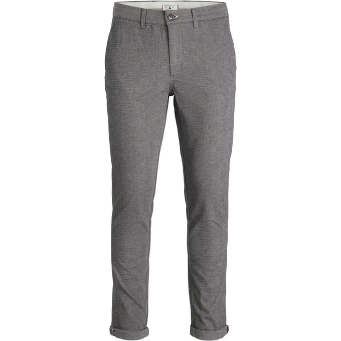 JACK & JONES Marco Fury slim fit - heren chino - donkergrijs