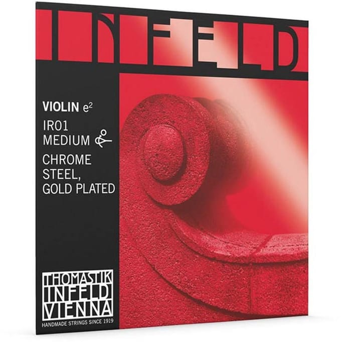 Thomastik Infeld TH-IR-01 violin string E-1 4/4 red, stainless steel, gold plated