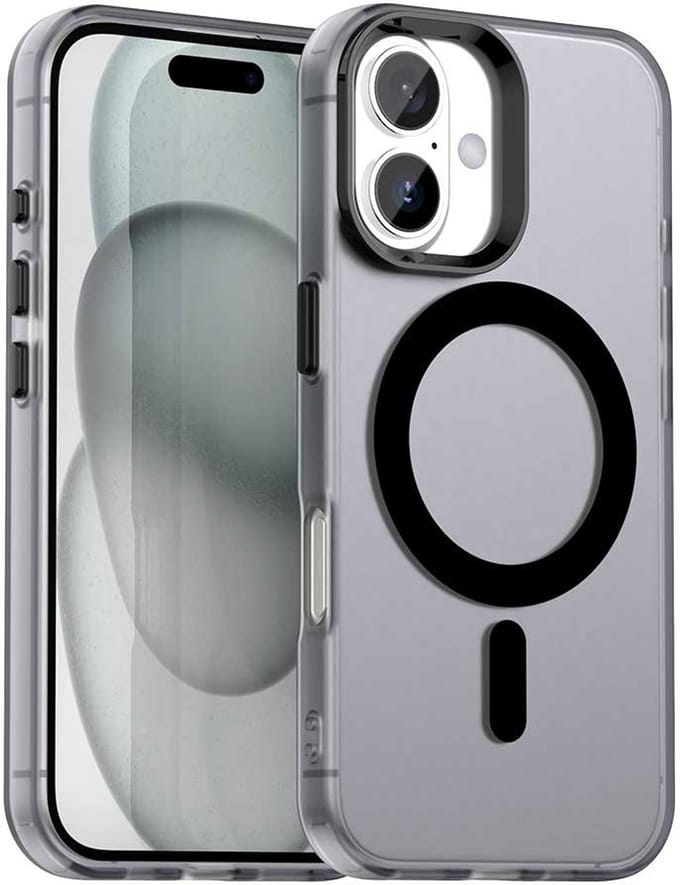 Techsuit CandyCase MagSafe - Hoesje - iPhone 17 - Zwart - MagSafe