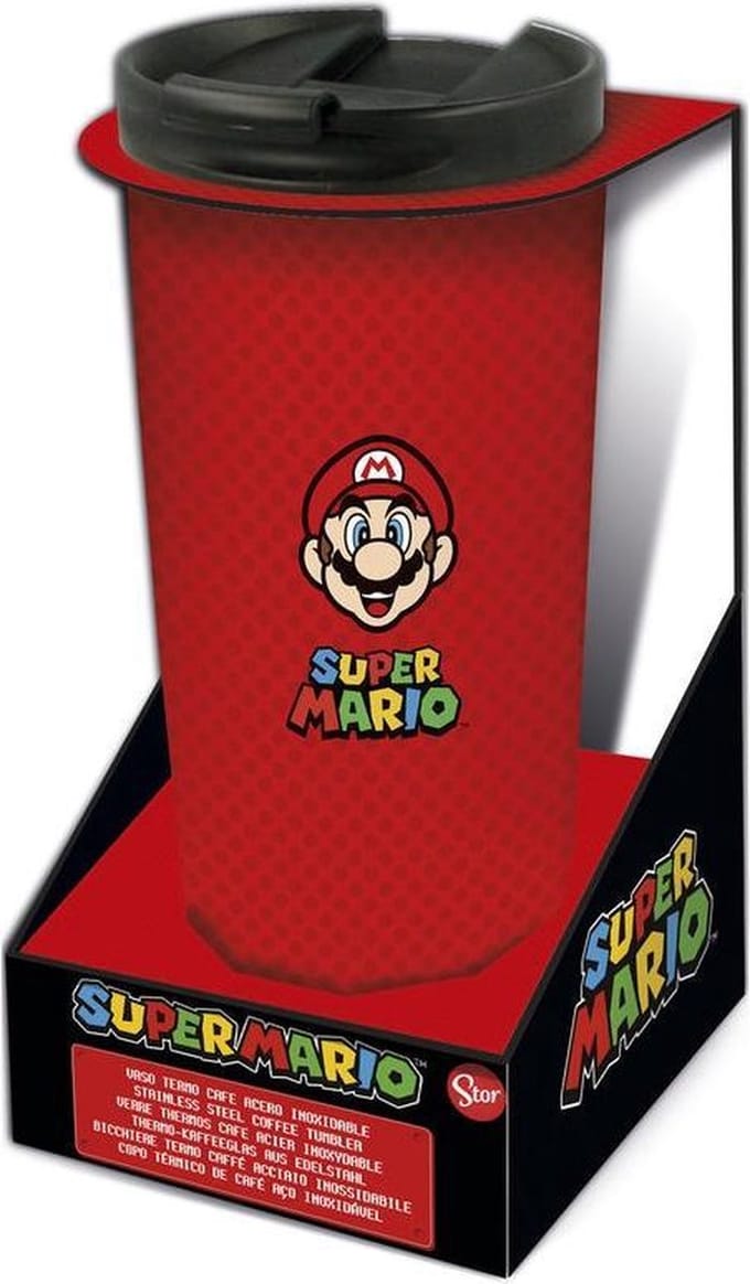Super Mario Travel mug Stainless Steel 425 ml