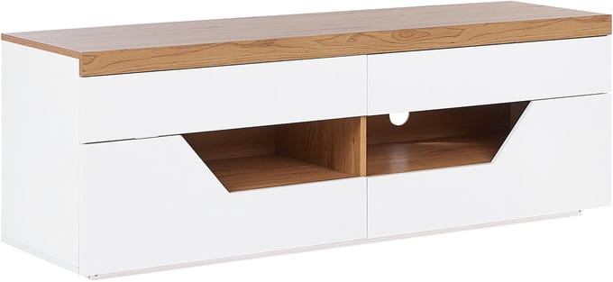 CHEVAL - TV-meubel - Wit - MDF