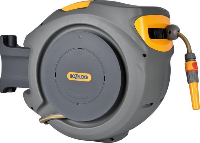 Hozelock autoreel wandslangenbox automatisch + gratis broespistool 25m