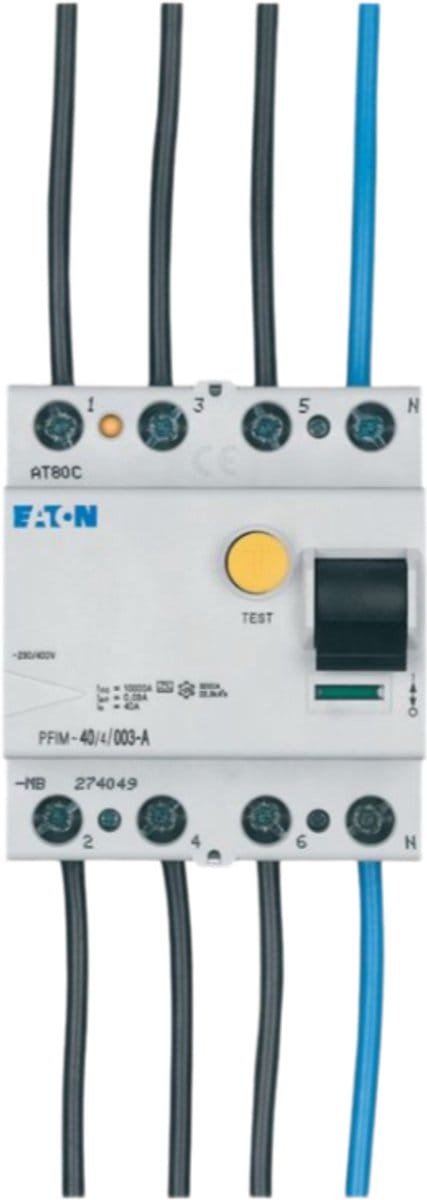 EATON INDUSTRIES Systeem 55 Aardlekschakelaar - 1742427 - E2RER