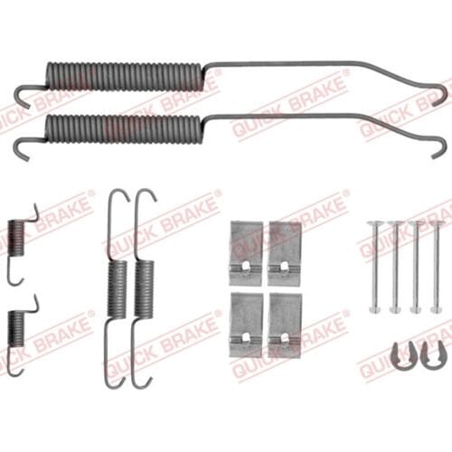 Toebehorenset, remschoenen QUICK BRAKE 105-0036