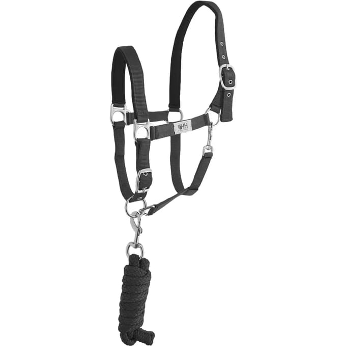 Nylon Halster voor Paard met Longe Hispano Hipica