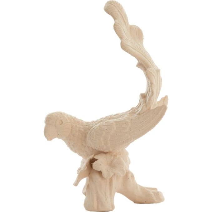 Light & Living - Ornament BIRD - 21.5x17x35cm - Wit