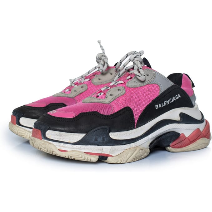 Balenciaga, Triple S-sneakers in roze
