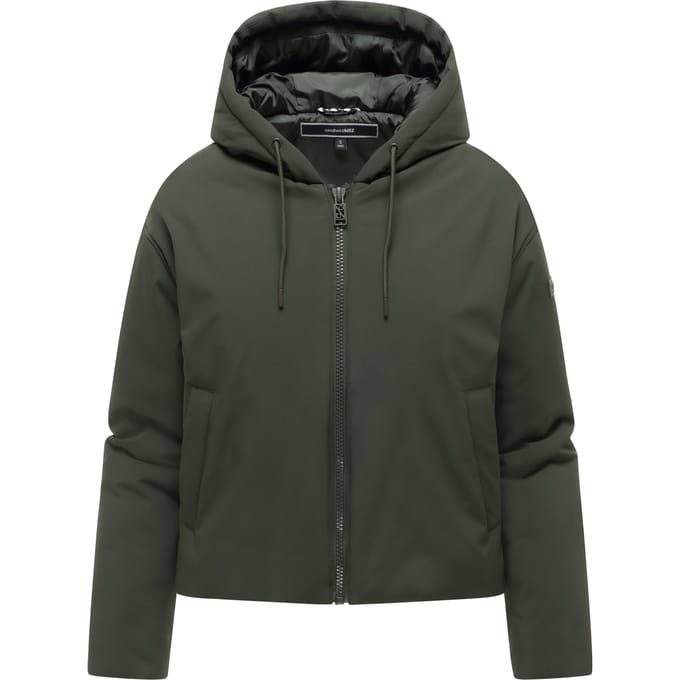 Navahoo dames winterjas Biscuitaa met capuchon