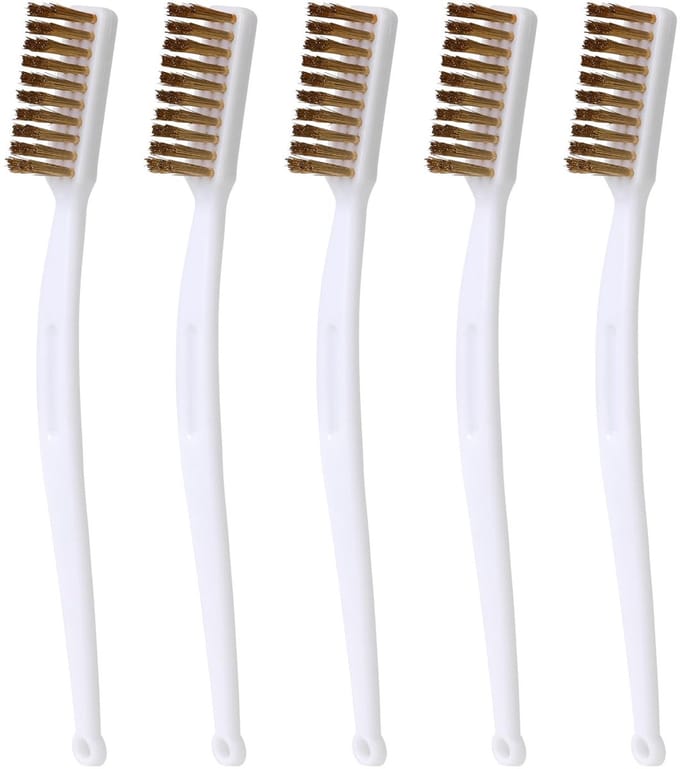 Dailygoods- Schoonmaakborstel 17,3 cm - 5 Stuks - Versterkte Borstels