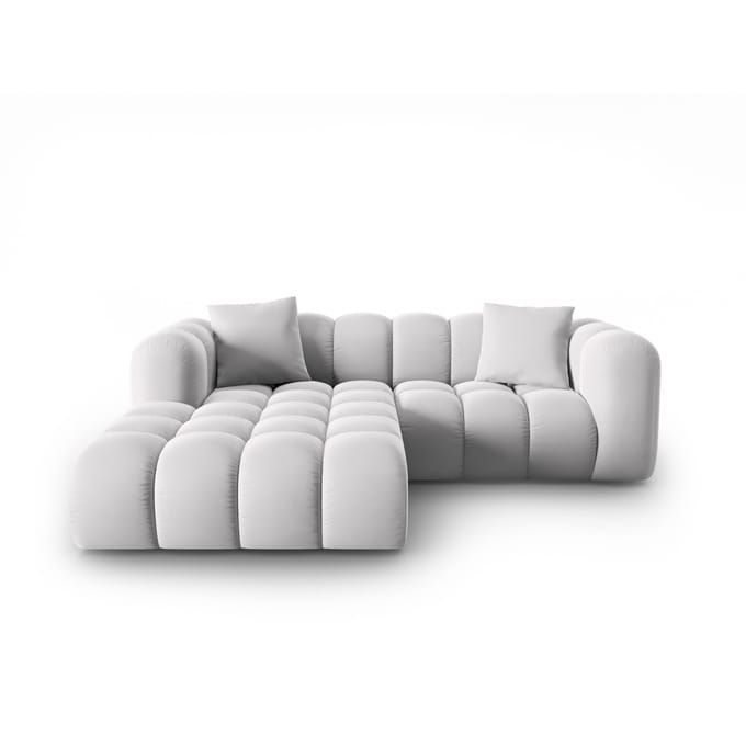 3-zitshoekbank Halley velvet links | Windsor & Co