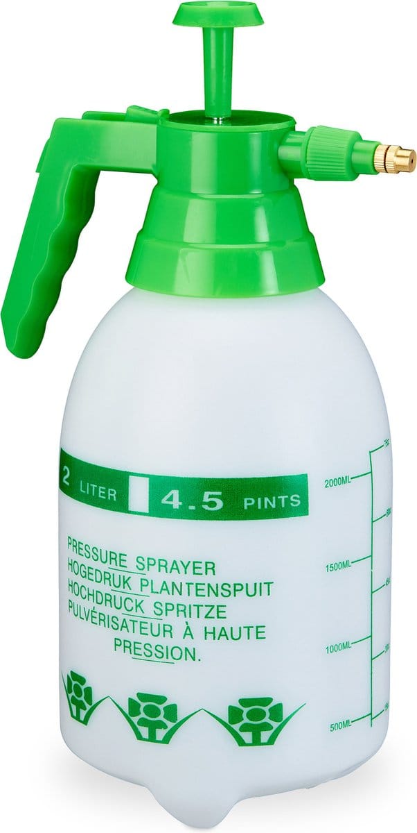 plantensproeier drukspuit - 2 liter - waterverstuiver - druksproeier