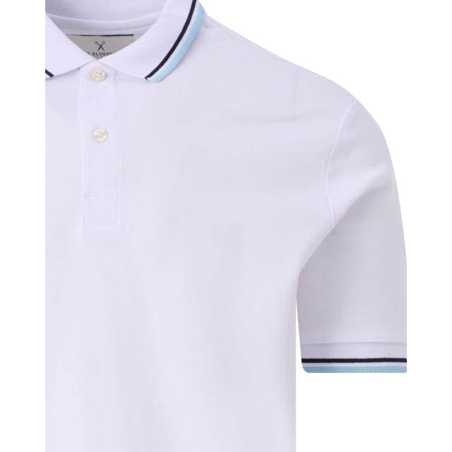 The BLUEPRINT Premium Polo Heren Wit