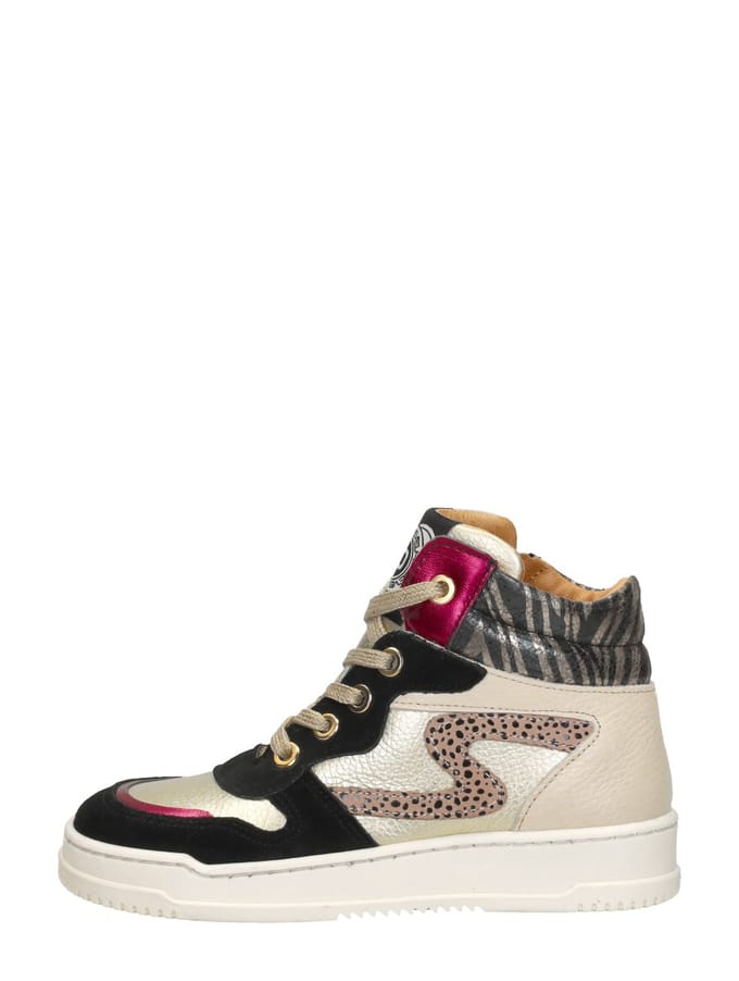 Develab Veterschoen hoog Veterschoen hoog - Goudkleur - Maat 28