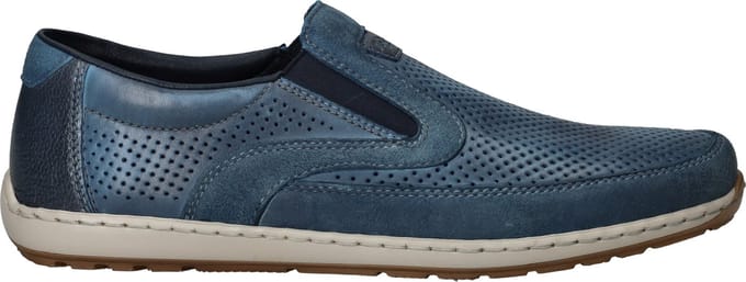 Rieker Instappers - Heren - Blauw - Maat:40