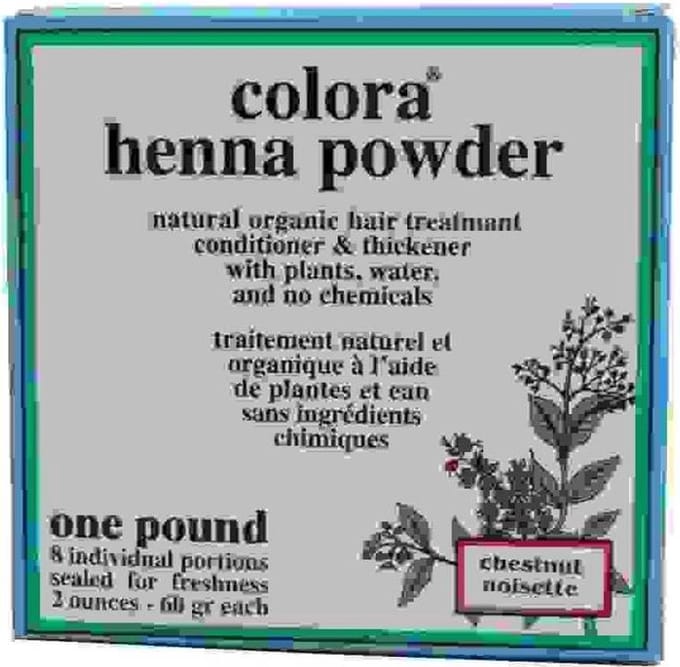 Colora Henna Haarkleur 8 x 60ml Ash Brown